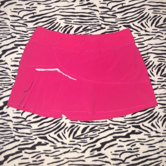 coquette ruffle mini golf skirt with built in shorts - Picture 1 of 7